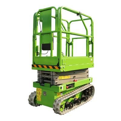 Hydraulic Electric Crawler Aerial Work Platform Scissor Man Lift