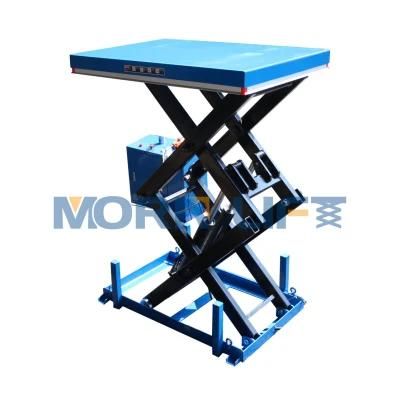 Hydraulic Scissor Lifting Table with Safety Trip Bar