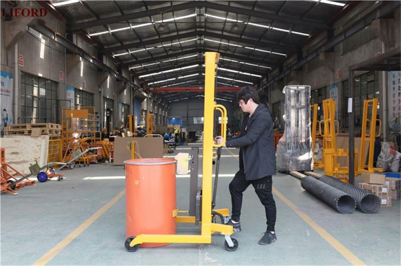 China Manufacturer 400kg Capacity Dt400A/Dt400A-1 Drum Lifter Tilter