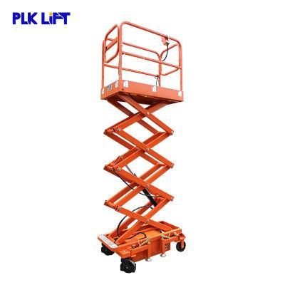 3m 3.9m Semi Electric Hydraulic Mini Aerial Scissor Lift