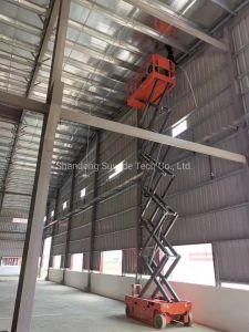 Self Propelled Electric Professional Scissor/Mini Hydraulic Full Automatic Scissor Lift Move Free