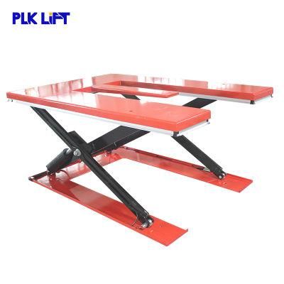 1 Ton Load Capacity E Shape Stationary Scissor Lift Table