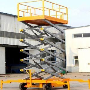 New Model Hydraulic Manual Electric Mobile Scissor Lifts Platform