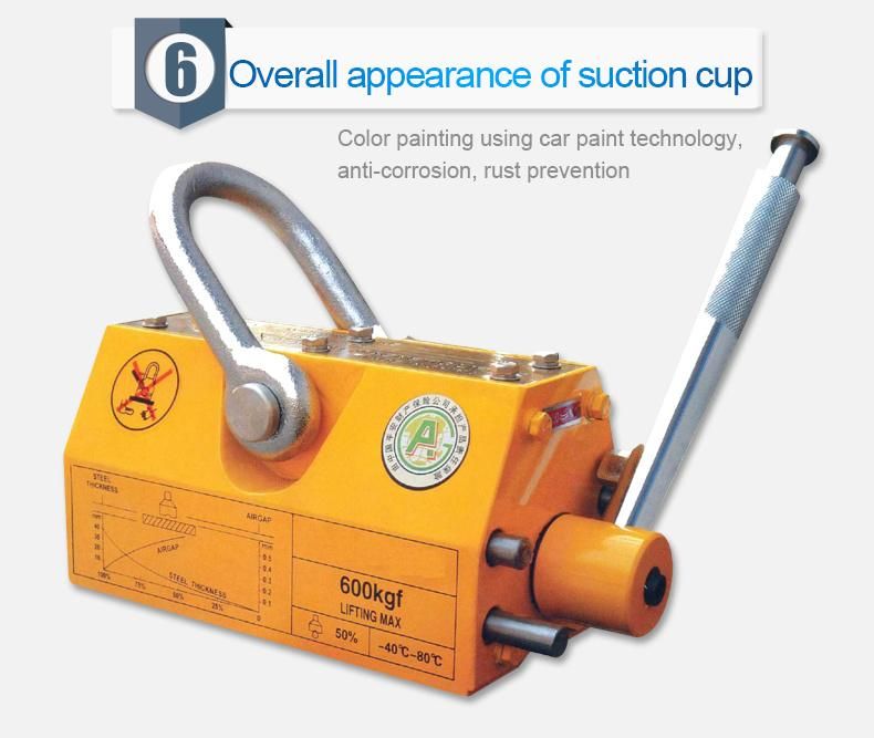 Top Sales 3.5times 1000kg Permanent Magnetic Lifter