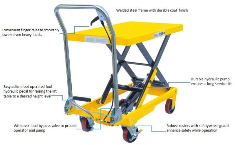 Hydraulic Electric Lift Table Work Platform Lifts Industrial Scissor Lifter Table