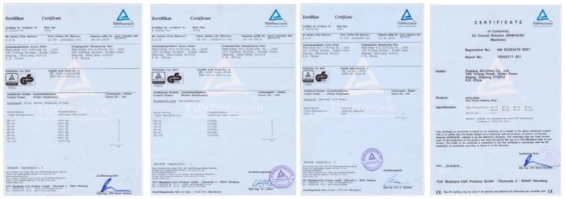 En1492 3t Polyester Webbing Lifting Sling for Lashing and Lifting