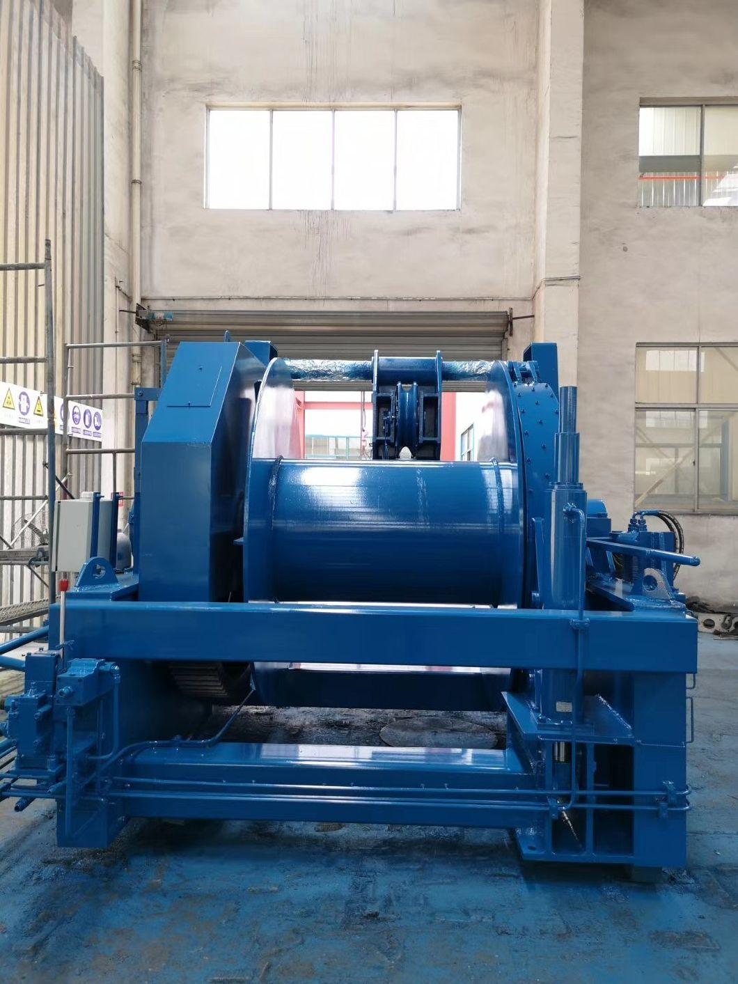 Double Drum Marine Hydraulic Anchor Winch for Decking Machine