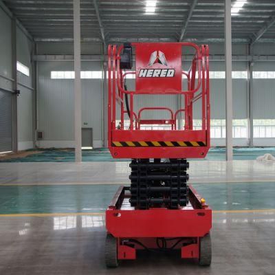 Europe Popular Machine Hydraulic Mobile Manual Mini Scissor Lifter Industrial Lifters