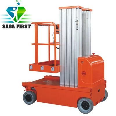 7.5m-9m Work Platform Self Propelled Dual Mast Aluminium