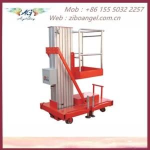 Aluminum Ladder Lift for Single Man Work with Safety Test Aluminum Alloy Lift Platform