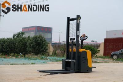 Shaning Hand Pallet Truck Electric Stacker Electric Pallet Stacker Semi Electric Stacker