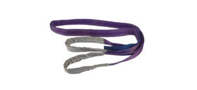 Polyester Web Sling 2-Ply, Safety Factor 7: 1, 1&prime;&prime; Width, 3200lbs X 14FT, Eye Type T3, U. S Standard