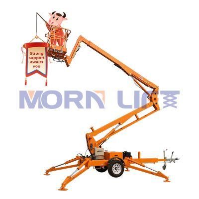 by Car or Truck Tow 16m Morn Trailer Cherry Picker