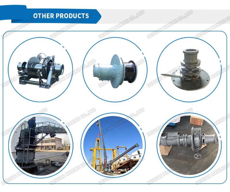 Single Drum Offshore Electric Power Motor Mooring Winches