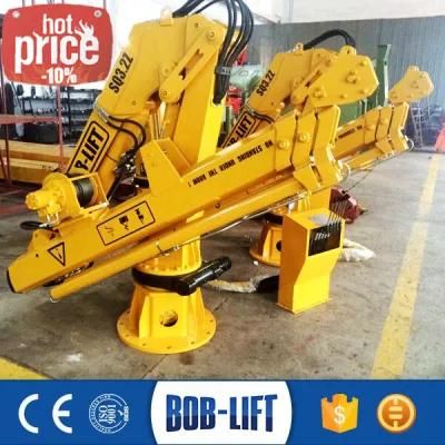 3 Ton Marine Ship Deck Hydraulic Knuckle Boom Marine Crane