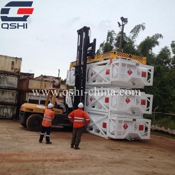Qshi Innovative Transporting 20FT Container Forklift Attached Spreader