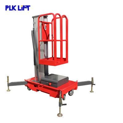 Outdoor Mini Electric Aluminum Aerial Working Lift Platform