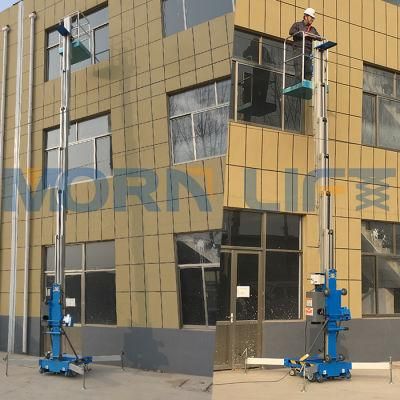 Manual Hydraulic Mobile One Man Lift Platform