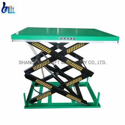 China Manufacture OEM Small Hydraulic Scissor Lift Table for Construction