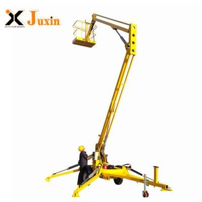 Cherry Picker Man Lift Towable Articulated Boom Lift