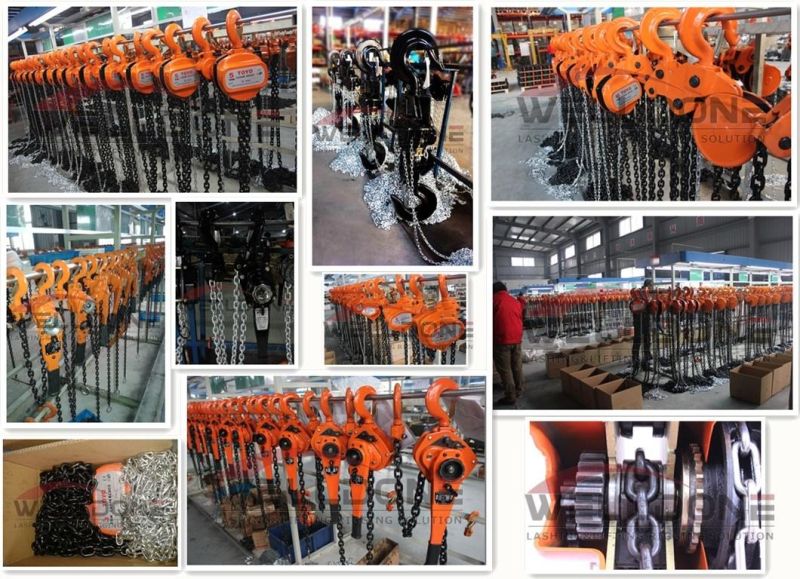 High Quality Hot Sale 0.5ton 1ton 2ton 3t Non-Sparking Chain Hoist with Trolley