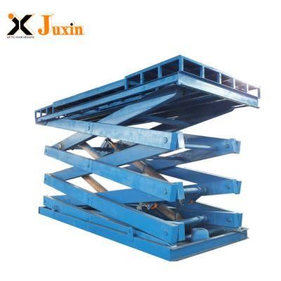Garage Equipment Stationary Car Lifts Scissor Lift Platform for Sale