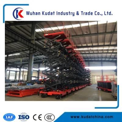 14m Electric/Diesel Motor Driven Self Propelled Scissor Lift