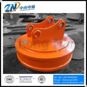 Steel Scrap Lifter Magnet for Excavator Installation Used in Scrap Yard Emw-165L