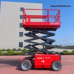 Professional Manufacturer Hydraulic Double Scissors Lift Machine Lifting 12 M