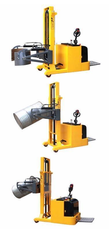 Drum Rotating Lifting Device Empty Drums Barrels Tilting Dumpers Lift