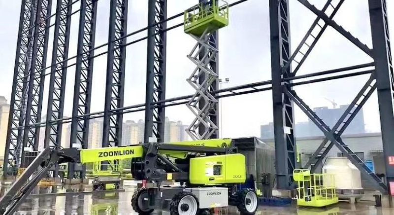 13.8m Aerial Work Platform Mobile Scissor Lift Zs1212HD