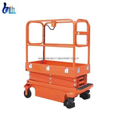 Mini Scissor Lift 3.9m Electric Self Propelled Scissor Lift with CE