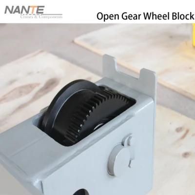 High Quality Open Pinion Wheel Block for Gantry Crane