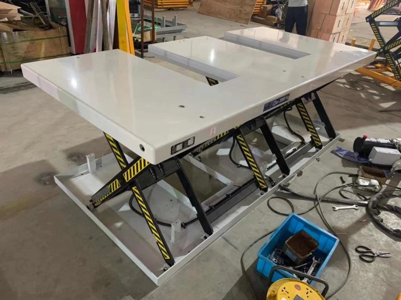 High Quality Simple Structure Hydraulic System Scissor Cargo Lifting Jack