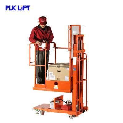 Warehouse Stock Picker Semi Electric Order Picking Lift