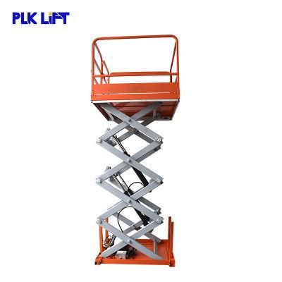 Series Four Layers Stationary Scissor Lift Table