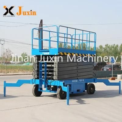 4m 6m 8m 10m Capacity 500kg 1000kg Mobile Passenger Scissor Lifts