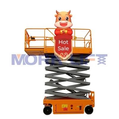 16m Outdoor Man Self Propelled Electric Scissor Lift with ISO 9001