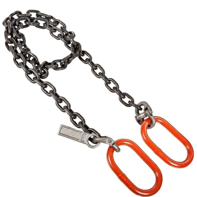Welded Alloy Steel G80 Two Legs Chain Lifting Sling