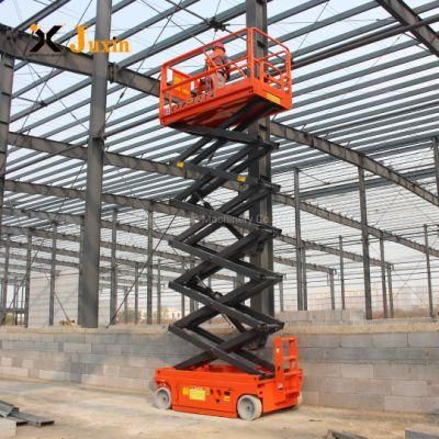 10m 12m 14m Aerial Work Platform Mobile Scissor Lift for Agricultural Greenhouse
