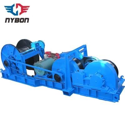 China Manufacture Wireless Remote Control 15ton Electric Friction Winch for Sale