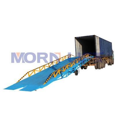China Hydraulic Morn CE, ISO Mobile Ramps Dock Yard Ramp