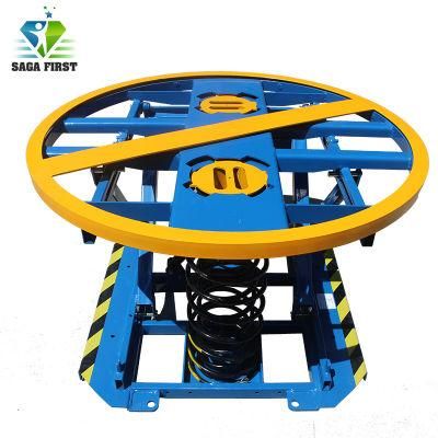Sagafirst Ce Approved Mini Stationary Scissor Electric Spring Lift Table
