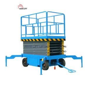 Factory Selling Indoor Outdoor Scissor Lift Platform Electric Scissor Man Lift