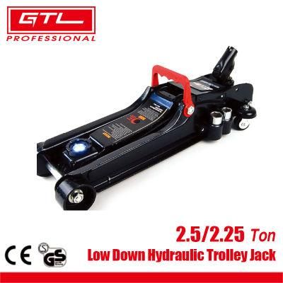 360 Degree Rotating Handle 2.25 Ton Low Dowm Durable Using and High Quality Hydraulic Floor Jack with LED Light (38400902B)