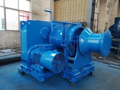 Shipyard Use Mooring Hydraulic Electric Windlass Anchor Winch