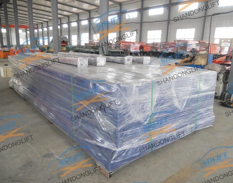 Indoor Outdoor Factory Hydraulic Cargo Lift Scissor Lift Table for Goods