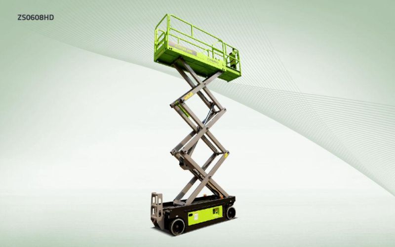 Zoomlion 14m Hydraulic Scissor Lifts Zs1414HD Aerial Working Platform