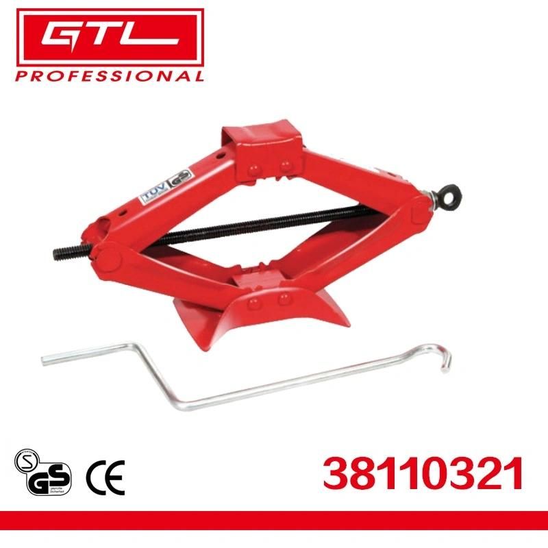 2ton Fast and Labor-Saving Design 385mm Maximum Height and 105mm Minimum Car Scissor Lifting Jack (38110321)