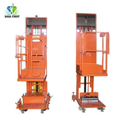 4m Electric Hydraulic Order Picker Warehouse Lift Equipment